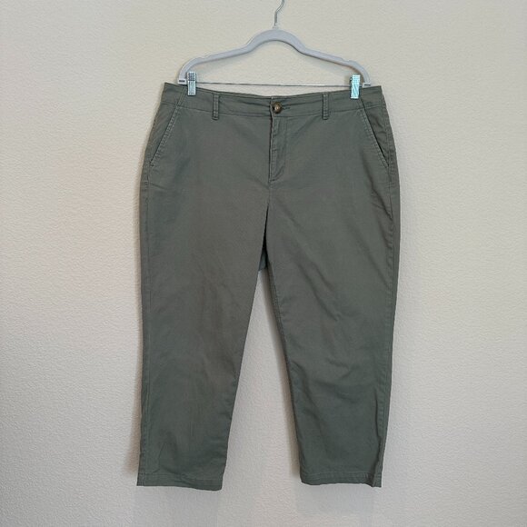 LOFT The Monroe Slim - Curvy - Green - 16P LOFT - Picture 1 of 5